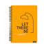 Let There Be Light - Notebook (Golden Yellow)