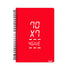70x7 Forgive - Notebook (Red)